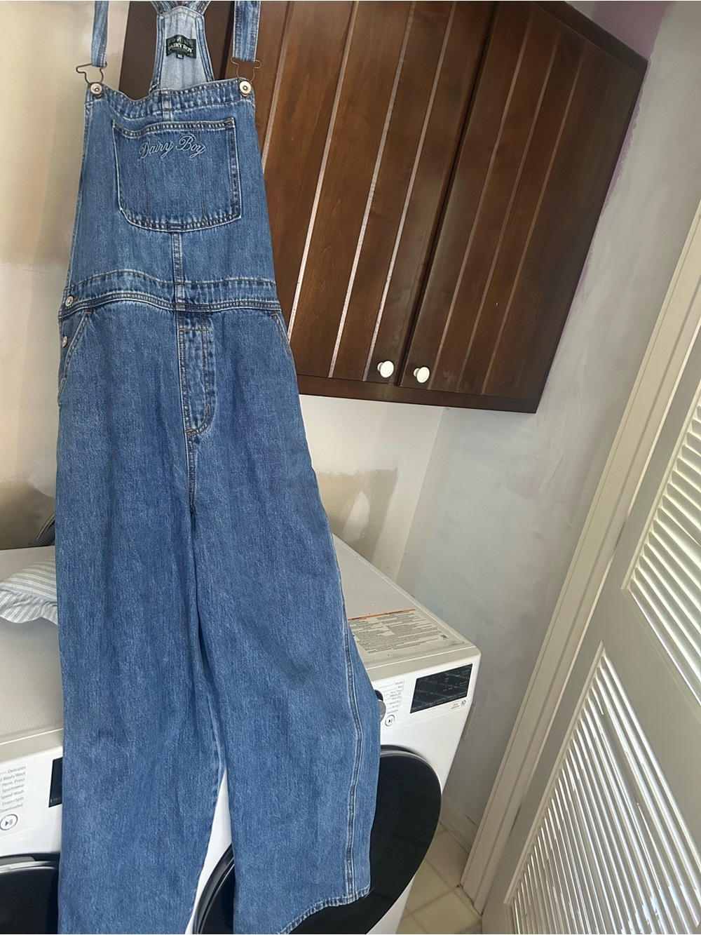 Dairy Boy Blue Denim Overalls - Picture 3 of 6